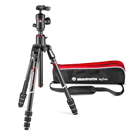 Manfrotto Befree GT XPRO Carbon Travel Tripod with 496 Center Ball Head MKBFRTC4GT-BH