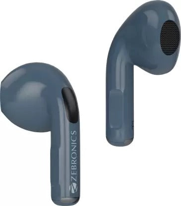 Open Box, Unused Zebronics Zeb Ound Bomb 3 TWS earbuds with Bluetooth v5.2 up to 12H backup Bluetooth Headset Blue