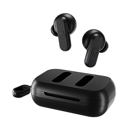 Open Box, Unused Skullcandy Dime in-Ear Wireless Earbuds, 12 Hr Battery, Microphone, Works with iPhone Android and Bluetooth Devices Black