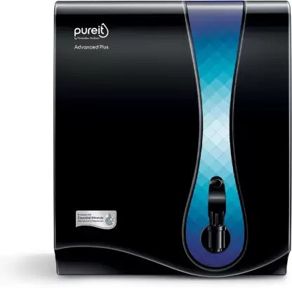 Open Box, Unused Pureit Advanced Plus RO+MF+MP 7 L RO + MF Water Purifier Black