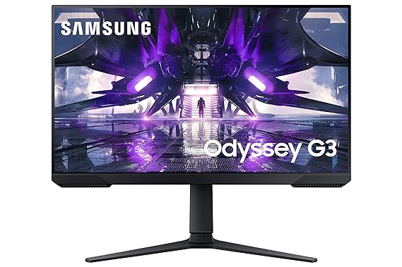 Used Samsung 27 inch 144Hz Refresh Rate, FHD LS27AG300NWXXL Gaming Monitor