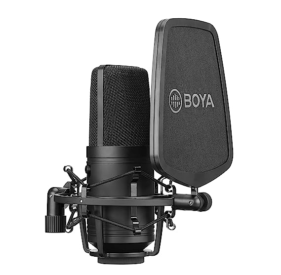 Open Box, Unused Boya by-m800 Large Cardioid Diaphragm Condenser Microphone