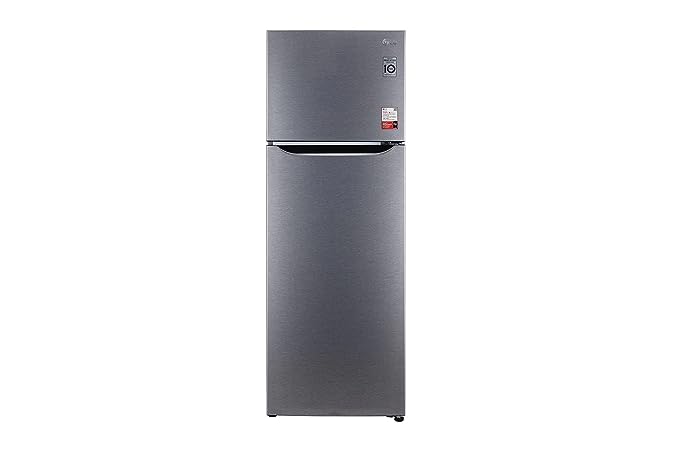 Open Box, Unused LG 308 litres 2 Star Frost Free Double Door Refrigerator Dazzle Steel GL-S322SDSY
