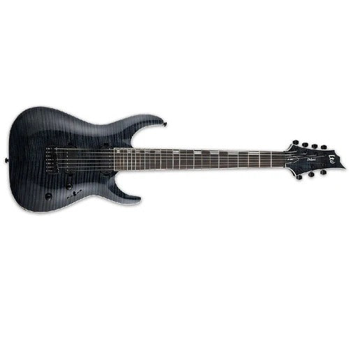 ESP H1007 LTD 7 String Electric Guitar See Thru Black