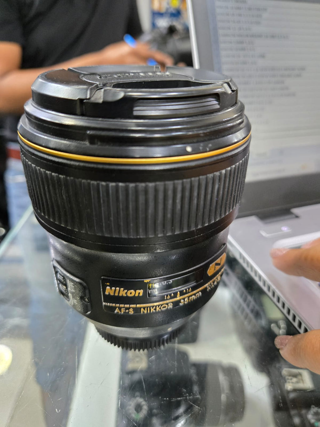 Used Nikon AF FX NIKKOR 35mm f/1.4G Fixed Focal Length Lens