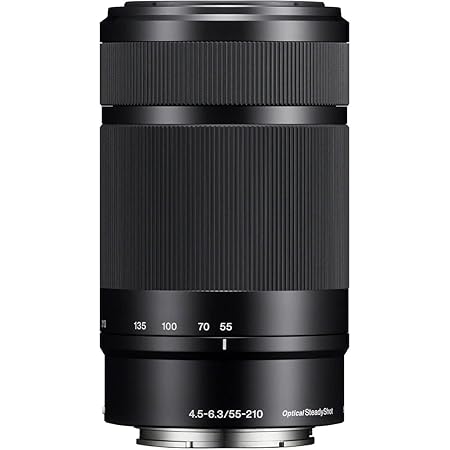 Used Sony Sel 55-210mm F/4.5-6.3 Oss Lens