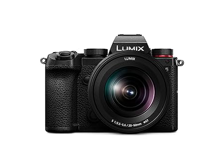 Open Box, Unused Panasonic Lumix S5 FullFrame Mirrorless Camera with Lumix S 20-60mm Lens