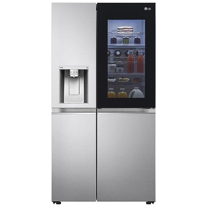 Open Box, Unused LG 674 L Frost-Free Inverter Linear Compressor Wi-Fi Side-By-Side Refrigerator (GC-X257CSES,