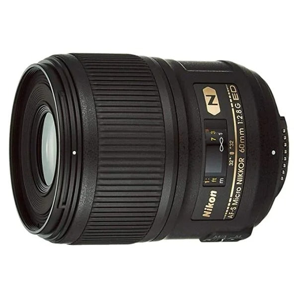 Used Nikon AF-S Nikkor 60mm F/2.8G ED Prime Lens for Nikon DSLR Camera