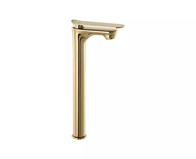 Cera Brooklyn Quarter Turn Single Lever Table Mount Pillar Cock Antique Brass F1018102BA