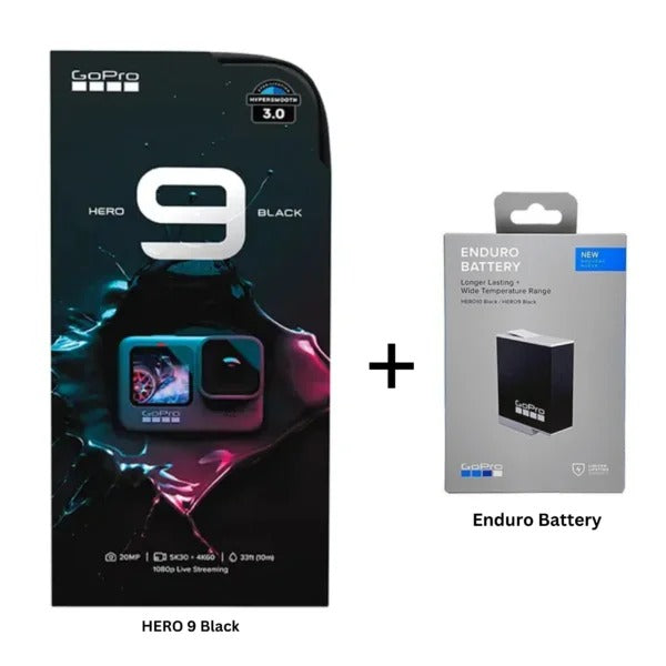 Gopro Hero-9 Bundle With Enduro Battery