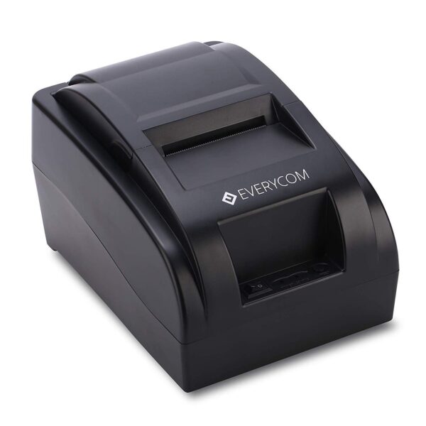 Open Box Unuse Everycom EC-58 58mm (2 Inches) Direct Thermal Printer- Monochrome Desktop 1 Year Warranty USB + Bluetooth