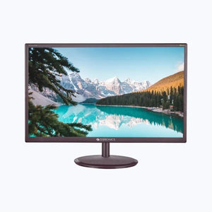 Open Box Unused Zebronics ZEB-V19HD LED Monitor 18.5inch with Supporting HDMI, VGA Input, HD 1366 x 768, 16.7M Colors, Glossy Panel, Slim Design & Wall Moun