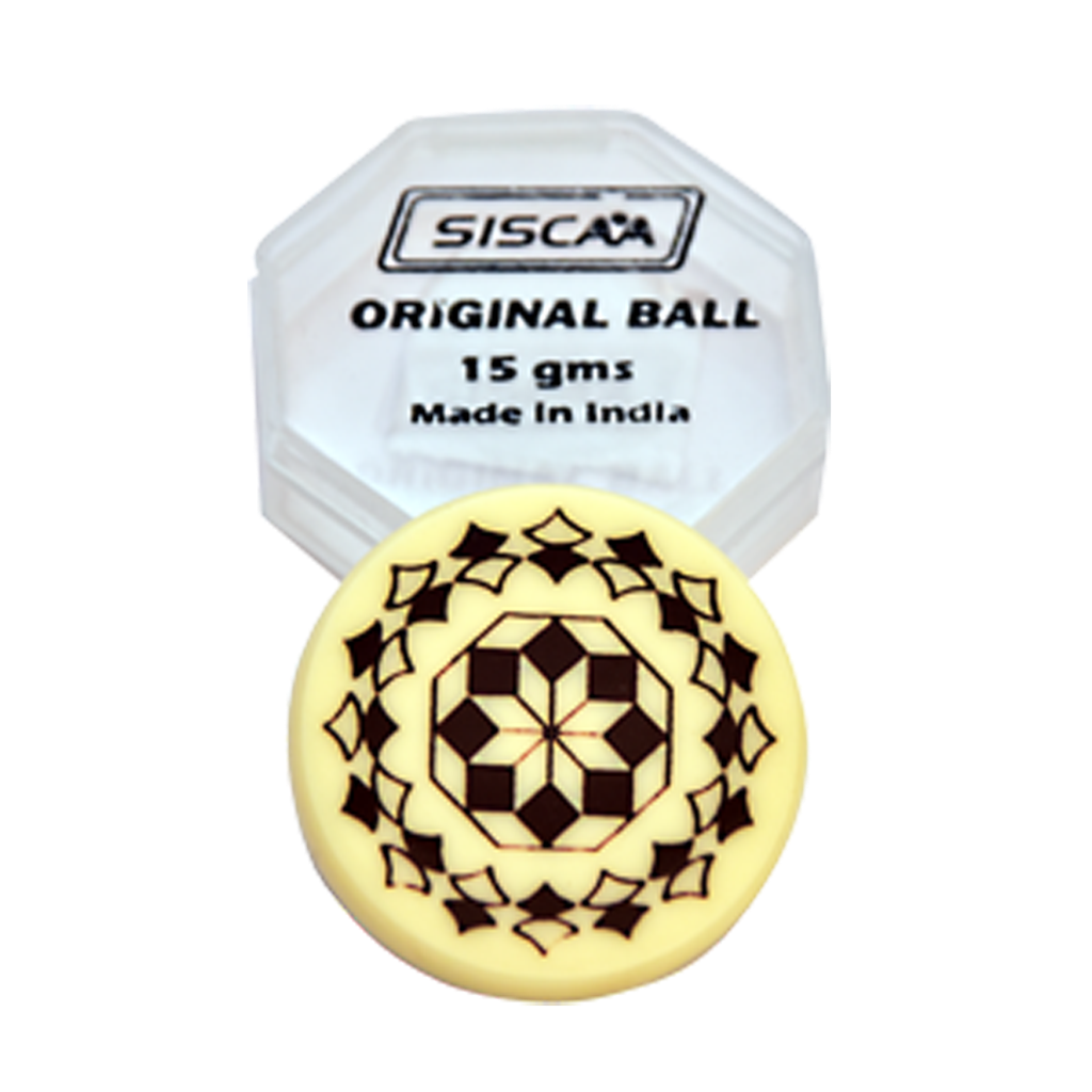 Siscaa Original Ball Carrom Striker Multicolor Pack of 10