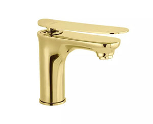 Cera Brooklyn Single Lever Table Mount Basin Mixer Antique Brass F1018451BA