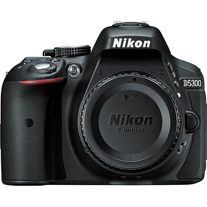 Open Box, Unused Nikon D5300 24.2 MP CMOS Digital SLR Camera with Built-in Wi-Fi and GPS Body Only