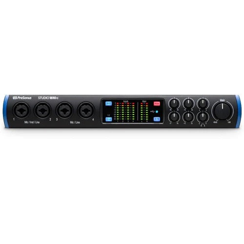 PreSonus Studio 1810 c Portable Ultra-High Versatile Usb C Audio Interface Includes Full Studio One Artist worth