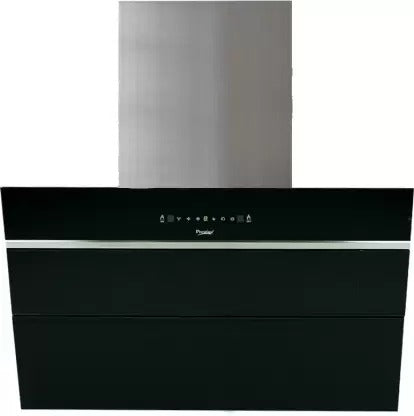Open Box, Unused Prestige Zara 900 Glass Kitchen Hood with Revolutionary Motion sensor 1100m3/HR