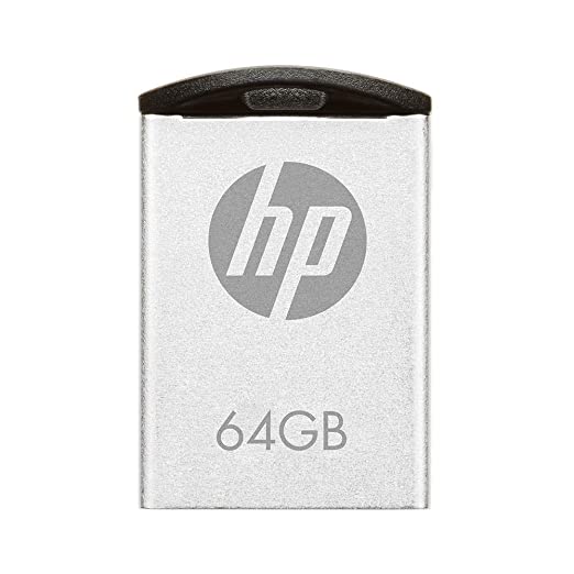 ओपन बॉक्स, अप्रयुक्त HP v222w 64GB USB 2.0 पेन ड्राइव सिल्वर 3 का पैक