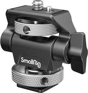 SmallRig Swivel and Tilt Adjustable Monitor Support with Cold Shoe 2905B