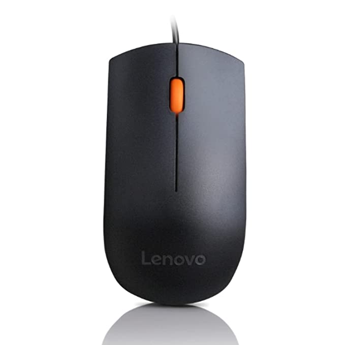 Open Box, Unused Lenovo 300 Wired Plug & Play USB Mouse