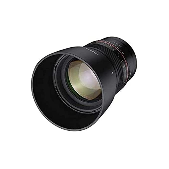 Used Samyang MF 85mm F1.4 Telephoto Lens for Z Mount Mirrorless Camera – Black