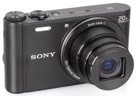 Open Box, Unused Sony DSC-WX350 Point & Shoot Camera Black