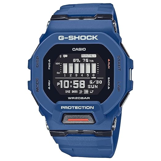 Casio G-Shock Digital Black Dial Men Watch GBD-200-1DR - G1146