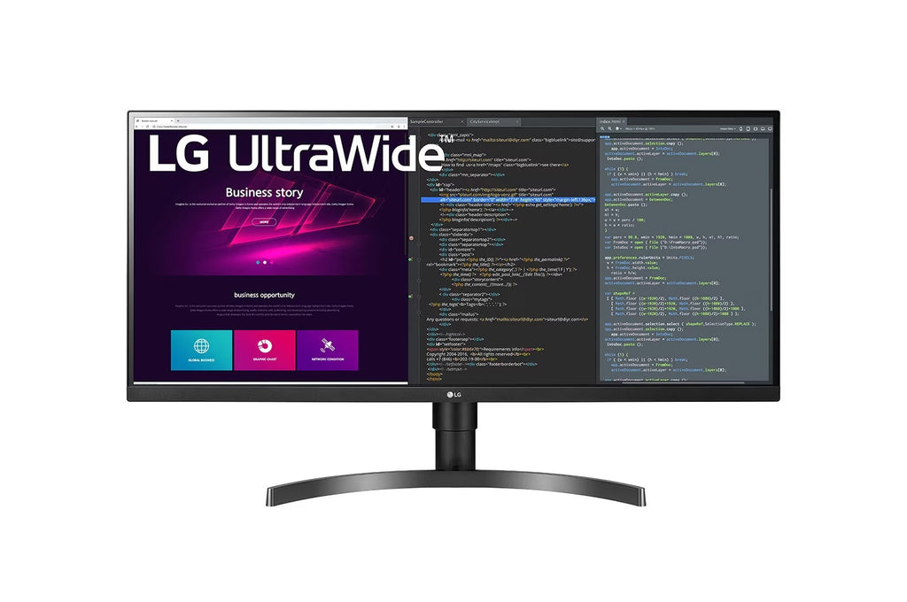 Used LG 34 Inch 34WN750-B IPS Ultrawide 2K Monitor