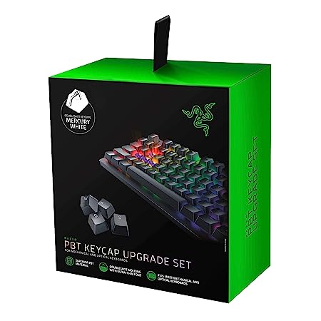 Open Box, Unused Razer Doubleshot PBT Keycap Upgrade Set for Mechanical & Optical Keyboards