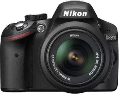 Open Box, Unused Nikon D3200 DSLR Camera Body only Black