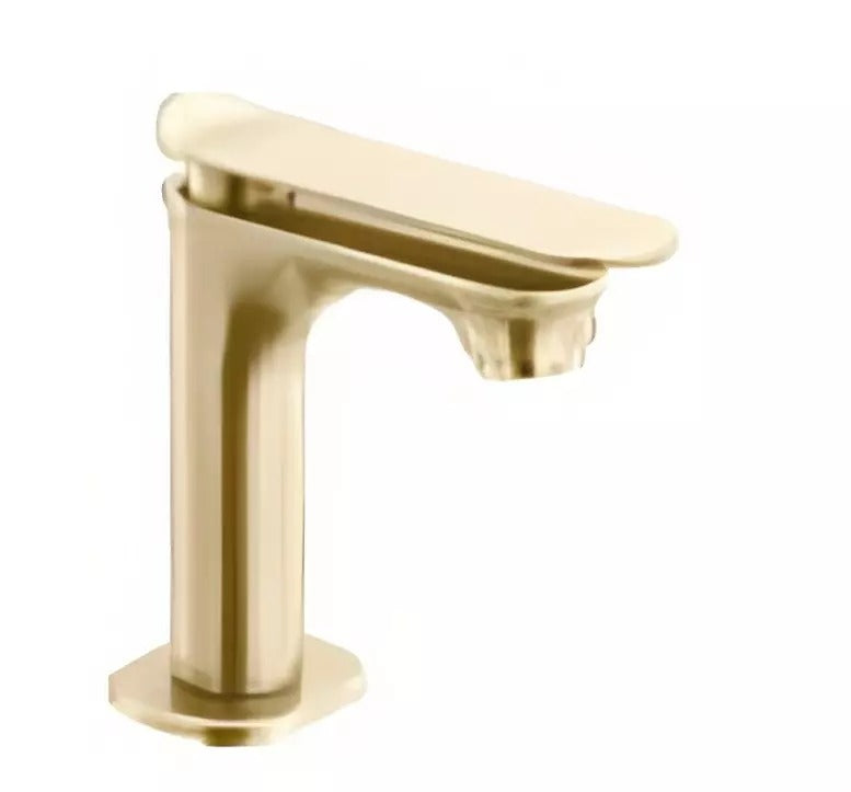 Cera Brooklyn Quarter Turn Single Lever Table Mount Pillar Cock Antique Brass F1018101BA