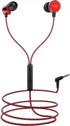 Open Box, Unused Boat BassHeads 172 Wired Headset Raging Red In the Ear Pack of 3