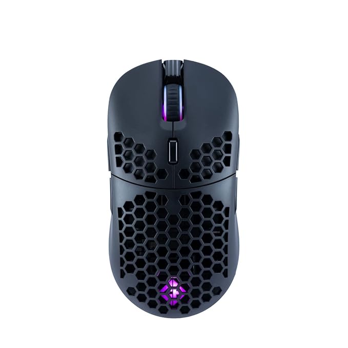 Open Box, Unused Cosmic Byte Kilonova 3335IC Wireless + Wired Dual Mode RGB Gaming Mouse with Pixart 3335 Sensor, Ultra Lightweight 89grams