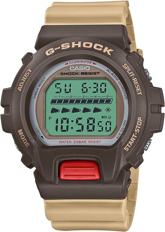 Casio G Shock Digital Brown Men Watch G1427 DW-6600PC-5DR