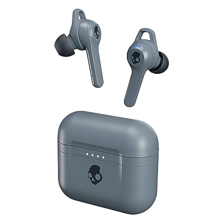 Open Box, Unused Skullcandy Indy Fuel Truly Wireless Bluetooth in Ear Earbuds with Mic Chill Grey