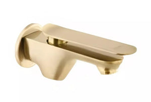Cera Brooklyn Single Lever Bib Cock with Wall Flange and Aerator Antique Brass F1018151BA