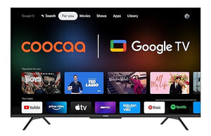 Open Box Unused Coocaa 108 cm (43 inches) Frameless Series 4K Ultra HD Smart IPS Google LED TV 43Y72 Black