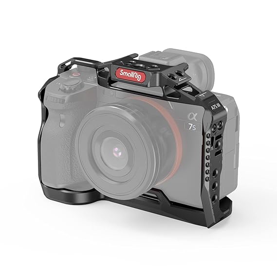 SmallRig Lightweight Camera Cage for Sony Alpha 7S III 3065D