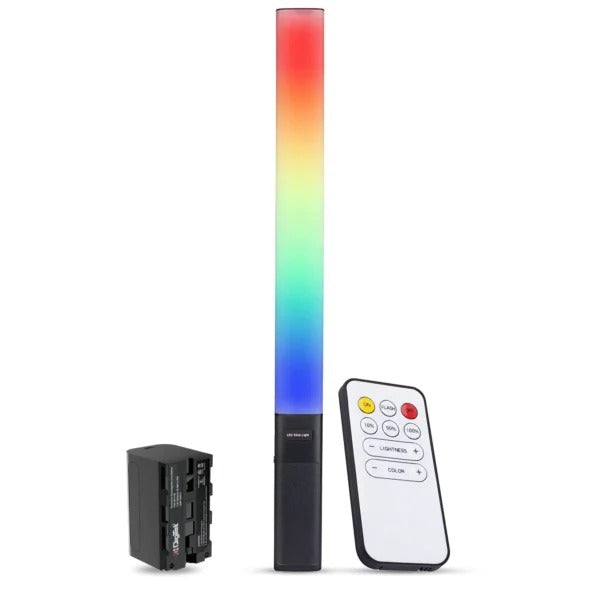 Used DigiTek (DSL-20W RGB Combo) Portable Handheld RGB LED Light Wand