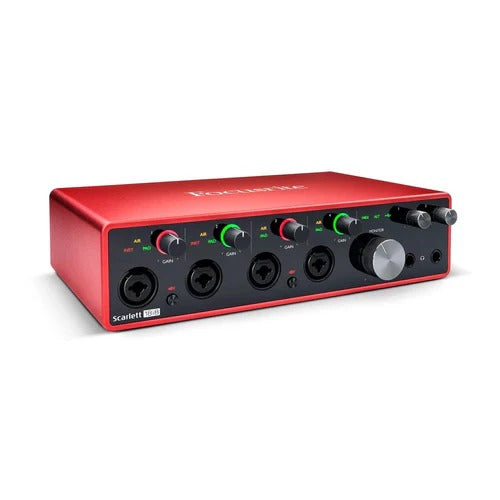 Focusrite Scarlett 18i8 4 Pre Interface Compact Audio Interface 3rd Gen