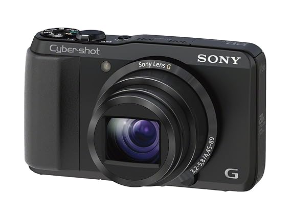 Open Box, Unused Sony Cyber-shot DSC-HX20V 18.2MP Point and Shoot Camera Black