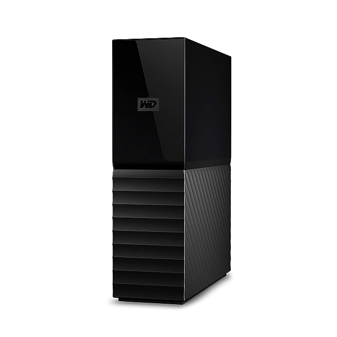Open Box Unused Western Digital WD 8TB My Book Desktop External Hard Disk Drive-3.5Inch, USB 3.0 with Automatic Backup,256 Bit AES Hardware Encryption,Password Protection,Compatible with Windows&Mac, Portable HDD