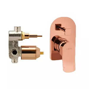 Cera Perla Single Lever High Flow Concealed Diverter Rose Gold F1012721RG