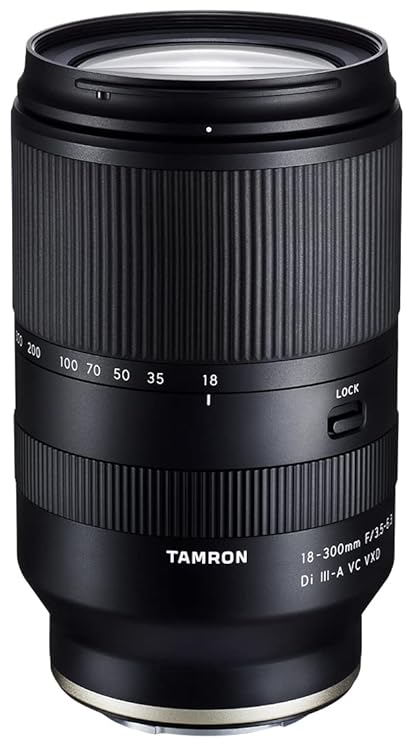 Open Box, Unused Tamron 18-300mm F/3.5-6.3 Di III-A VC VXD Lens for Sony E APS-C Mirrorless Cameras