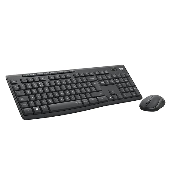 Open Box Unused Logitech MK295 Silent Wireless Mouse & Keyboard Combo with SilentTouch Technology