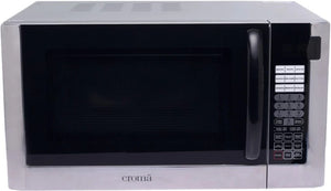 Open Box, Unused Croma 30 L Convection & Grill Microwave Oven CRAM0192, Black