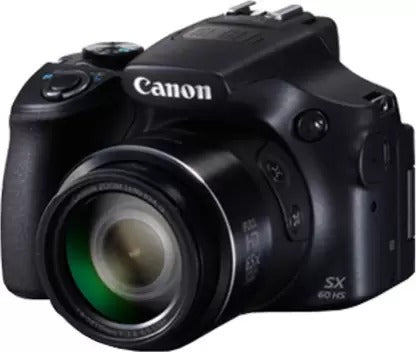 Open Box, Unused Canon SX60 HS Advanced Point & Shoot Camera Black
