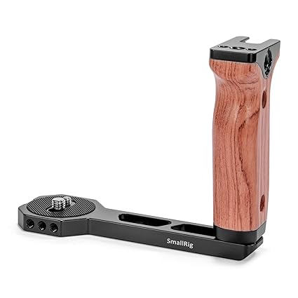 SmallRig Wooden Side Handle for  DJI Ronin-S/SC/RS 2/RSC 2  ZHIYUN CRANE 2S/2/V2 MOZA  Air 2/AirCorss 2 Gimbals BSS2222