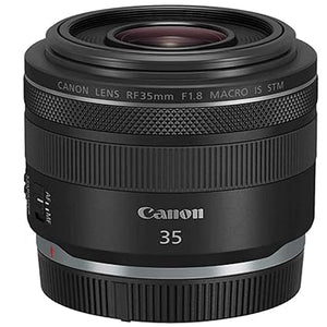 Used Canon RF 35mm f/1.8 Macro is STM Lens Black